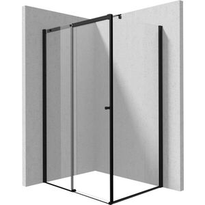 DEANTE Sprchový kout Kerria Plus černá, obdélníková, 120x90 cm KKNNP12S09 obraz
