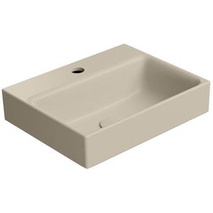 GSI NUBES keramické umyvadlo 40x32cm, creta mat 9684108 obraz