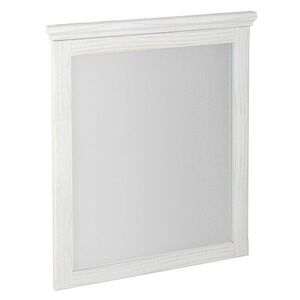 SAPHO CROSS zrcadlo v dřevěném rámu 60x80cm, starobílá CR211 obraz