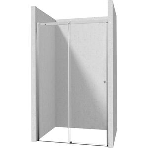 DEANTE Kerria Plus Sprchové dveře, 130 cm posuvné chrom KTSP013P obraz