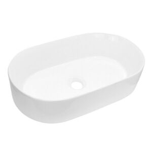 Mereo Umyvadlo na desku bez přepadu, Celie, 530x315x135 mm, oválné, keramické UC533214O obraz