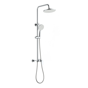 INVENA Sprchový sloup s baterií, Rikia, chrom AU-24-B01-G obraz