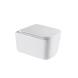 INVENA WC mísa závěsná, Malaga čtvercová, s prkénkem soft-close CE-96-001-L obraz