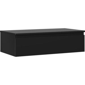 MEXEN/S Orio koupelnová skříňka pod umyvadlo 90 cm s deskou, 1 šuplík, černá mat 91A10-09023-1-BFC71 obraz