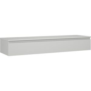 MEXEN/S Orio koupelnová skříňka pod umyvadlo 160 cm s deskou, 1 šuplík, šedá mat 91A10-16023-1-BFC62 obraz