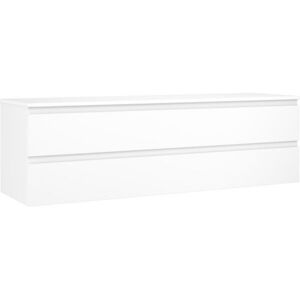 MEXEN/S Orio koupelnová skříňka pod umyvadlo 160 cm s deskou, 2 zásuvky, bílá mat 91A10-16047-2-BFFC01 obraz