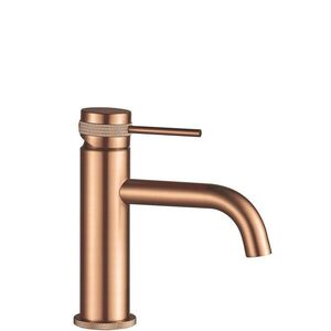 REA Umyvadlová baterie Lungo Grip- broušené Copper, nízká REA-B8987 obraz