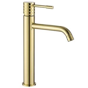 REA Umyvadlová baterie Lungo Diamond Gold vysoká REA-B8995 obraz