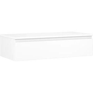 MEXEN/S Orio koupelnová skříňka pod umyvadlo 100 cm s deskou, 1 šuplík, bílá mat 91A10-10023-1-BFC01 obraz