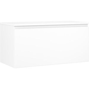 MEXEN/S Orio koupelnová skříňka pod umyvadlo 100 cm s deskou, 1 šuplík, bílá mat 91A10-10047-1-BFC01 obraz