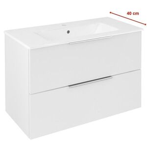 SAPHO CIRASA umyvadlová skříňka 78x54x39cm, bílá lesk CR792-3030 obraz