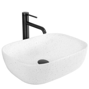 REA Umyvadlo na desku Belinda Warm 46x33 REA-U4001 obraz