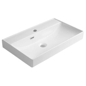 AQUALINE PARLA keramické umyvadlo 65x38cm, bílá 9965 obraz