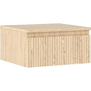 MEXEN/S Rivel koupelnová skříňka pod umyvadlo 50 cm s deskou, 1 šuplík, reliéf , dub 91A20-05023-1-BFC81 obraz