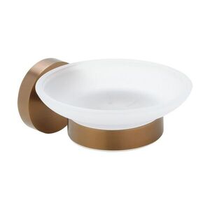 SAPHO X-ROUND COPPER mýdlenka, mléčné sklo, měď mat XR803PG obraz