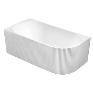 AQUALINE TIBERA STRIP L rohová stojící vana, 170x80cm, bílá E1026G obraz