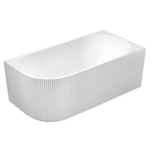 AQUALINE TIBERA STRIP R rohová stojící vana, 170x80cm, bílá E1015G obraz