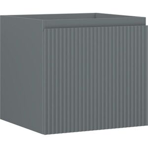 MEXEN/S Rivel koupelnová skříňka pod umyvadlo 50, 1 šuplík, reliéf , grafit mat 91A20-05047-1-BF66 obraz