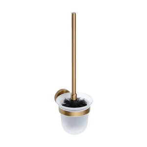 SAPHO X-ROUND COPPER WC štětka závěsná, mléčné sklo, měď mat XR303PG obraz