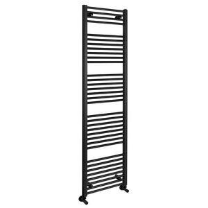 AQUALINE DIRECT otopné těleso s bočním připojením 450x1680, černá mat ILR64B obraz