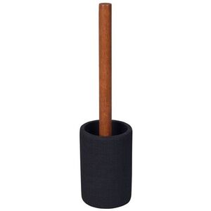 SAPHO CRAFT WC štětka na postavení, acacia/černá 8572 obraz