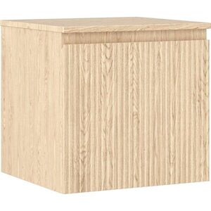 MEXEN/S Rivel koupelnová skříňka pod umyvadlo 50 cm s deskou, 1 šuplík, reliéf , dub 91A20-05047-1-BFC81 obraz