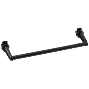 AQUALINE Sušák ručníků na otopná tělesa 36cm rovný, černá mat IDR-40B obraz