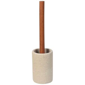 SAPHO CRAFT WC štětka na postavení, acacia/béžová 8568 obraz