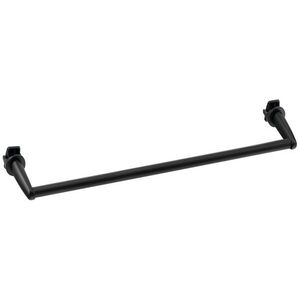 AQUALINE Sušák ručníků na otopná tělesa 46cm rovný, černá mat IDR-50B obraz