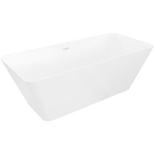 MEXEN/S Velo Slim volně stojící vana 170 x 75, bílá, sifon a přepad bílá 52811707500-20 obraz