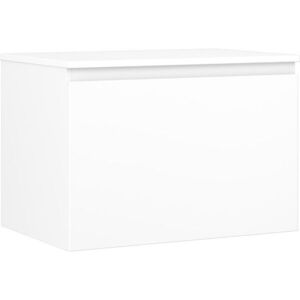 MEXEN/S Orio koupelnová skříňka pod umyvadlo 70 cm s deskou, 1 šuplík, bílá mat 91A10-07047-1-BFC01 obraz