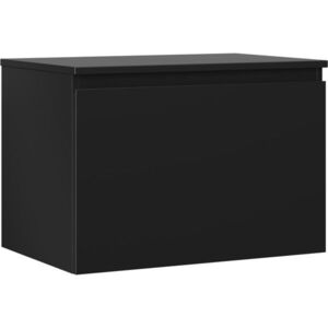 MEXEN/S Orio koupelnová skříňka pod umyvadlo 70 cm s deskou, 1 šuplík, černá mat 91A10-07047-1-BFC71 obraz
