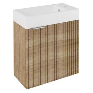 SAPHO LATUS IV STRIP umyvadlová skříňka 49, 5x50x25cm, dub alabama LT410-2322 obraz