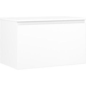 MEXEN/S Orio koupelnová skříňka pod umyvadlo 80 cm s deskou, 1 šuplík, bílá mat 91A10-08047-1-BFC01 obraz