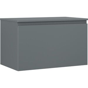 MEXEN/S Orio koupelnová skříňka pod umyvadlo 80 cm s deskou, 1 šuplík, grafit mat 91A10-08047-1-BFC66 obraz