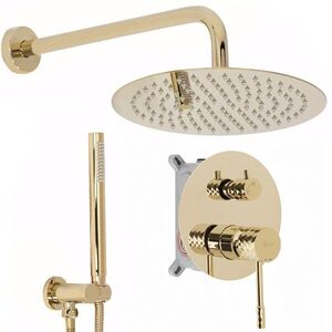 REA Podomítková sprchová sada Lungo Diamond Gold+ BOX REA-P6964 obraz