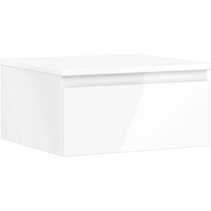 MEXEN/S Orio koupelnová skříňka pod umyvadlo 50 cm s deskou, 1 šuplík, bílá lesk 91A10-05023-1-BFC00 obraz