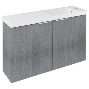 SAPHO LATUS X umyvadlová skříňka 78, 8x50x22cm, dub stříbrný LT110-SET03 obraz