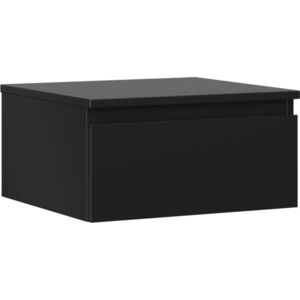 MEXEN/S Orio koupelnová skříňka pod umyvadlo 50 cm s deskou, 1 šuplík, černá mat 91A10-05023-1-BFC71 obraz