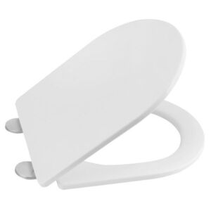 AQUALINE ISABELLA WC sedátko, Soft Close, Easy Take, bílá (ES8516) PS8516 obraz