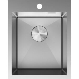MEXEN Solix ocelový dřez 1-bowl 400 x 500 mm, nerez 6406401000-01 obraz