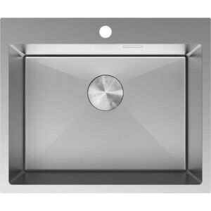 MEXEN Solix ocelový dřez 1-bowl 600 x 500 mm, nerez 6408601000-01 obraz