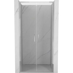 MEXEN Exo sprchové dveře křídlové110, transparent, chrom 814-110-000-01-00 obraz