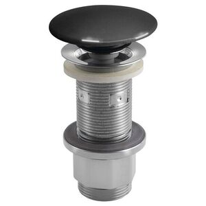 SAPHO Umyvadlová výpust 5/4“, click-clack, betonová zátka, 10-80, antracit pololesk AS916 obraz