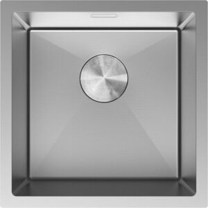 MEXEN Trixo ocelový dřez 1-bowl 440 x 440 mm, nerez 6413441000-01 obraz