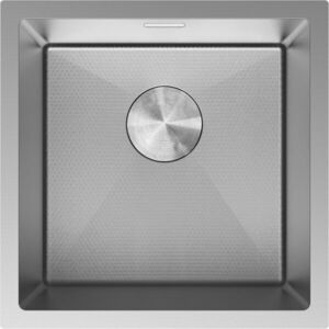 MEXEN Trixo ocelový dřez 1-bowl 440 x 440 mm, nerez HC 6413441000-01HC obraz