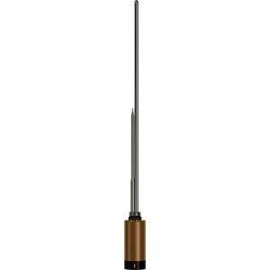 DEANTE Silia matte brown topné těleso, pro koupelnové topení 600 w; AGI_C601 obraz