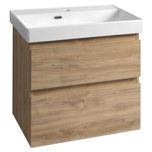 AQUALINE ALTAIR umyvadlová skříňka 61, 5x60x37cm, dub emporio AI368 obraz