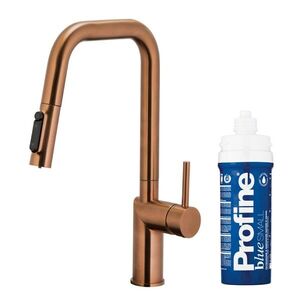 KFA Duero pure style pull-out kuchyňská filtrující, broušené růžové zlato + filtr profine blue s 6623-313-34 obraz