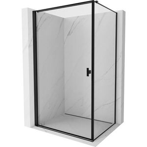 MEXEN/S Mist-B sprchový kout dveře křídlové levá 80 x 70, černá okraj, černá 8A2T-080-070-70-70-L obraz